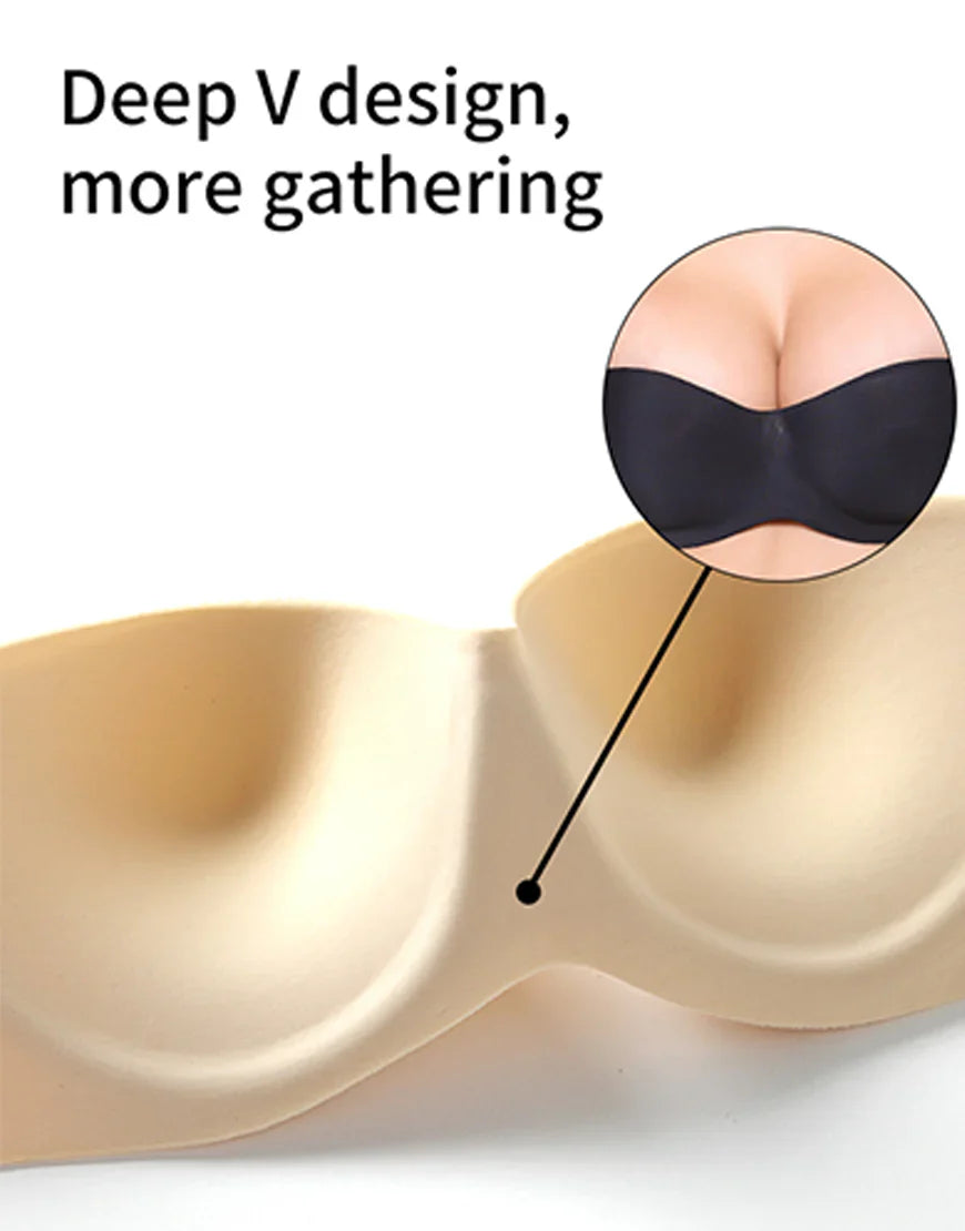 Multi-way deep v strapless Bra