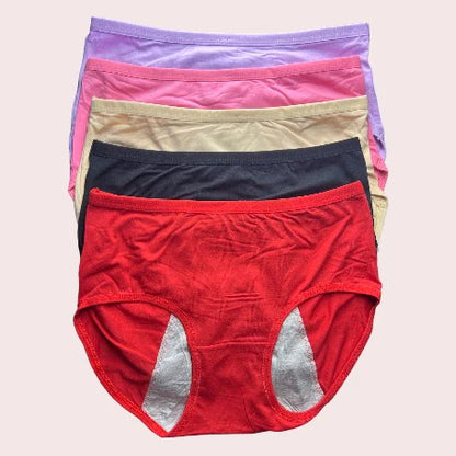 Leak-Proof Period Panty  5 pcs Bundle