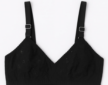 Cotton Sada Bra Pack of 3 – Mehroon, Black & Skin Color | Comfortable 3 Hook Non-Padded Bra for Women - 32