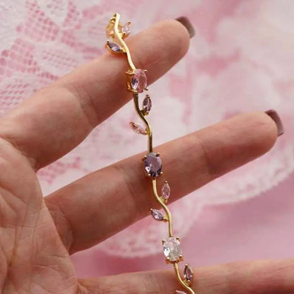 Tulip Bracelet – Premium Quality Stainless Steel Elegant Bracelet for Women l Red ~ Without Box