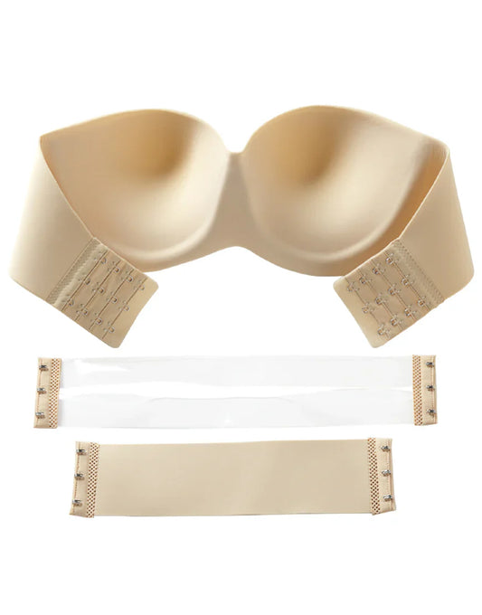 Multi-way deep v strapless Bra