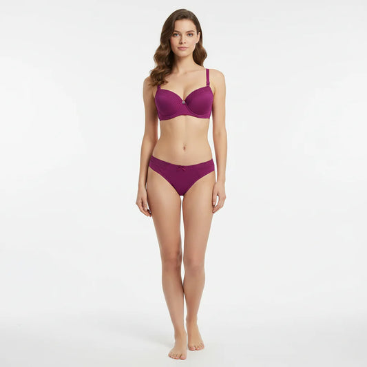 Push Up Cup Wire Bra Set