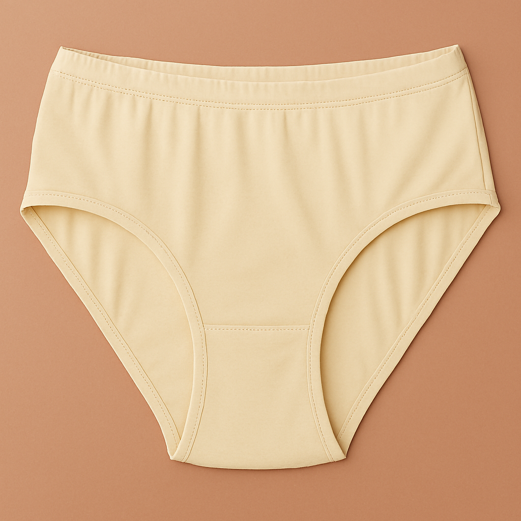 Malai Soft Fabric Underwear for Women – High Quality, Comfortable & Lightweight Everyday Panty in Black & Skin