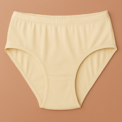 Malai Soft Fabric Underwear for Women – High Quality, Comfortable & Lightweight Everyday Panty in Black & Skin