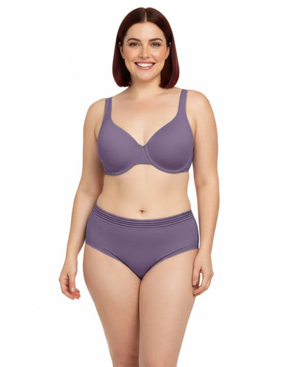 Double layered wired bra