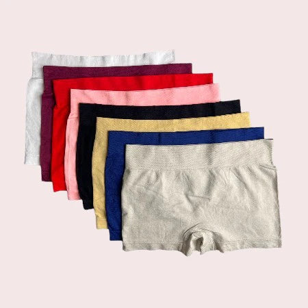 Women's Boy Shorts Panty 8 pcs Bundle
