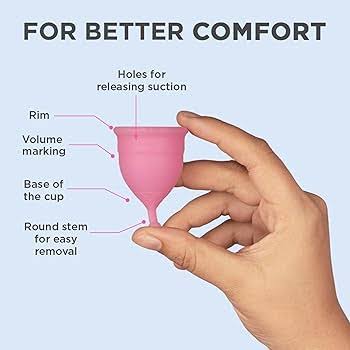 Reusable Silicone Menstrual Cup