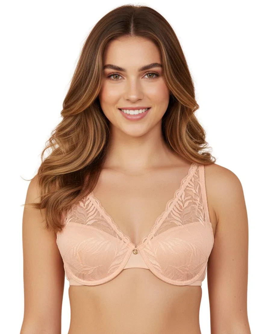 Demi cup high apex feather