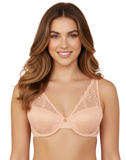 Demi cup high apex feather