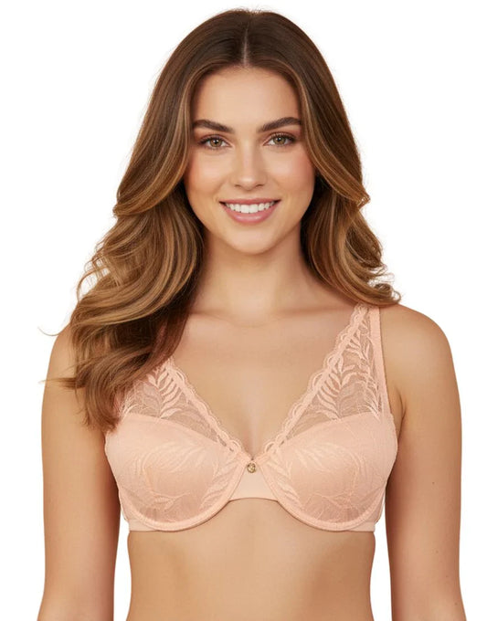 Demi cup high apex feather