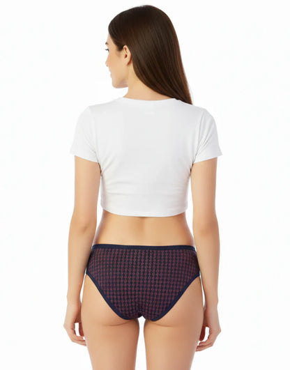 Pack of 5 super cotton stretch printed bikini