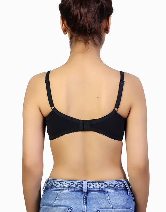 Supper side support cotton bra