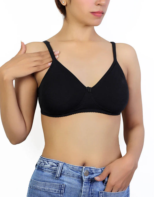 Supper side support cotton bra